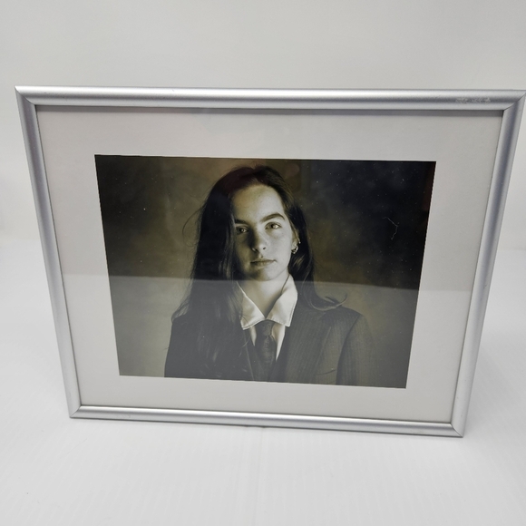 Framed Black & White Photograph Portrait Contemporary Framed Art Gallery Wall - Picture 5 of 5